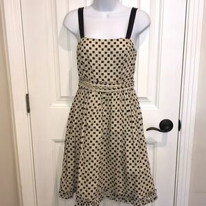 Anthropologie Zehavale Chocolate Chip A-Line Dress